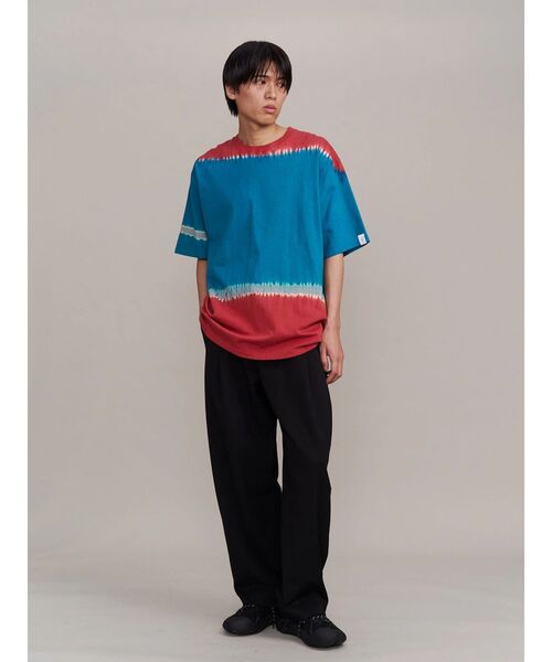 UN3D.（アンスリード）の「【COTTON RESEARCH CLUB】 ARIMATSU SHIBORI T（Tシャツ/カットソー・レディース・ターコイズブルー/ブルー・44/42/38）」の3枚目の写真