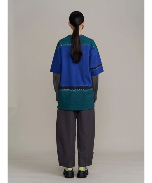 UN3D.（アンスリード）の「【COTTON RESEARCH CLUB】 ARIMATSU SHIBORI T（Tシャツ/カットソー・レディース・ターコイズブルー/ブルー・44/42/38）」の10枚目の写真