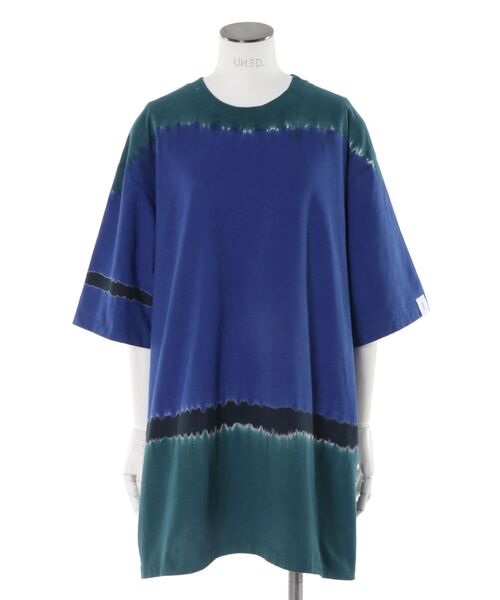 UN3D.（アンスリード）の「【COTTON RESEARCH CLUB】 ARIMATSU SHIBORI T（Tシャツ/カットソー・レディース・ターコイズブルー/ブルー・44/42/38）」の12枚目の写真