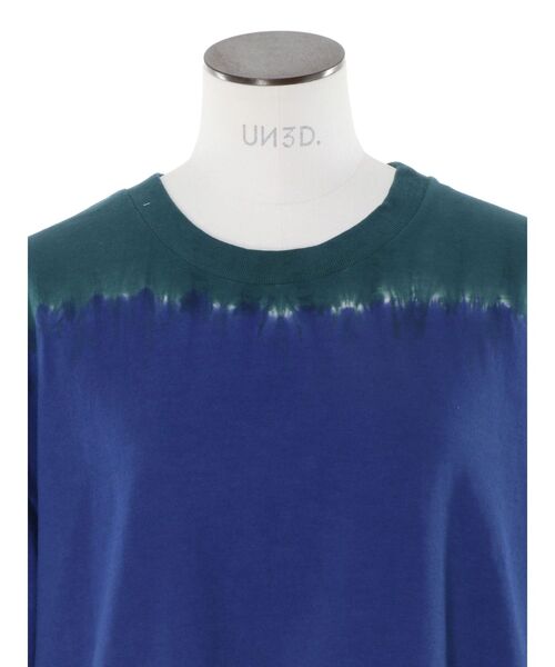 UN3D.（アンスリード）の「【COTTON RESEARCH CLUB】 ARIMATSU SHIBORI T（Tシャツ/カットソー・レディース・ターコイズブルー/ブルー・44/42/38）」の15枚目の写真