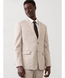 BANANA REPUBLIC FACTORY STORE（バナナリパブリック ファクトリーストア）の「BANANA REPUBLIC FACTORY STORE  テーラードフィット リネンブレンド グレンチェック スーツジャケット（スーツジャケット）」