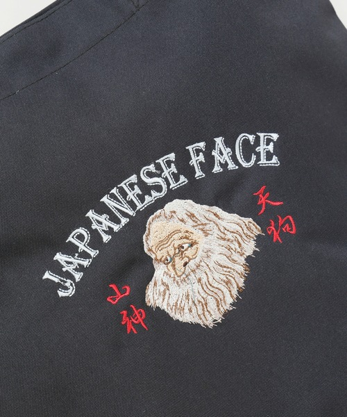 倭物やカヤ(ワモノヤカヤ)の「【倭物やカヤ】和面トートバッグ(トートバッグ・メンズ・ネイビー/ベージュ/ブラック/グリーン・FREE)」の7枚目の写真