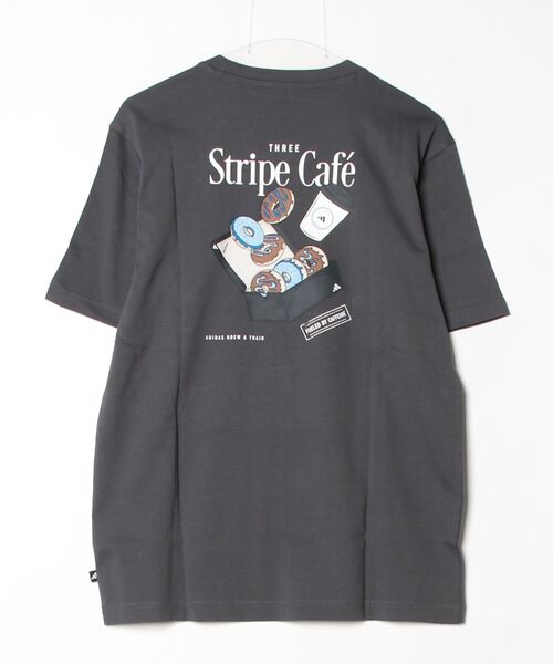 コーヒー カフェ ドーナッツ ボックス グラフィックTシャツ