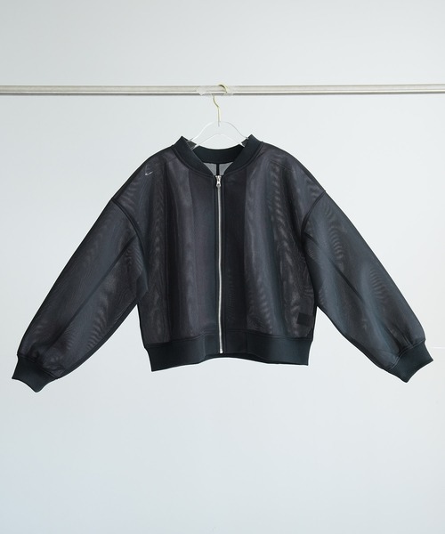 DRESS PLUS(ドレスプラス)の「ブルゾン レディース アウター ジャケット(ノーカラージャケット・レディース・インディゴブルー/ブルー/オフホワイト/ブラック・M)」の14枚目の写真