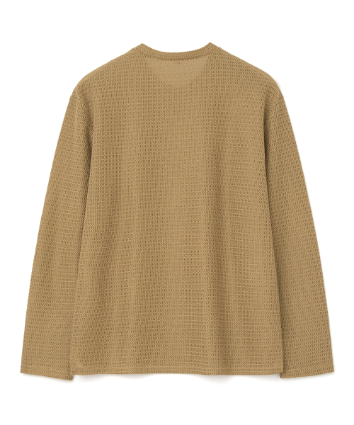 Millo Archive（ミロ アーカイブ）の「ロエクロシェロングスリーブ[ブラウン]（Tシャツ/カットソー・メンズ・その他・LARGE/X-LARGE/MEDIUM）」の5枚目の写真