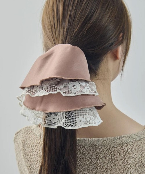 GOLDY】SCRUNCHIE レースサテンシュシュ 6260305（シュシュ）｜GOLDY