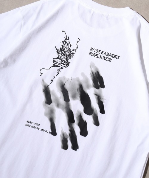 FUNALIVE(ファンアライブ)の「ABETTOR ヘビーウエイトストリートデザインプリントSS/T-2 半袖(Tシャツ/カットソー・メンズ・ブラック系その他3/ホワイト系その他2/ブラック系その他/ホワイト系その他3/ホワイト系その他/ブラック系その他2・L/M)」の3枚目の写真