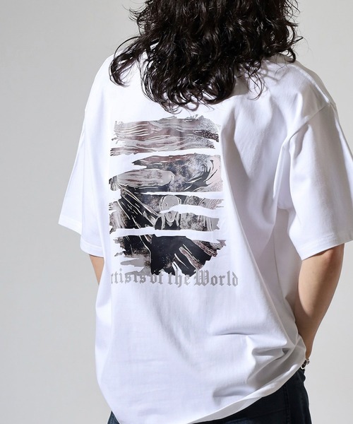 FUNALIVE(ファンアライブ)の「ABETTOR ヘビーウエイトストリートデザインプリントSS/T-2 半袖(Tシャツ/カットソー・メンズ・ブラック系その他3/ホワイト系その他2/ブラック系その他/ホワイト系その他3/ホワイト系その他/ブラック系その他2・L/M)」の18枚目の写真