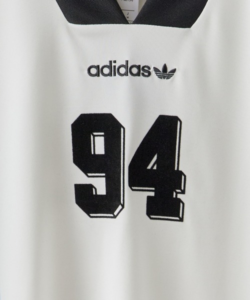 adidas(アディダス)の「adidas/アディダス サンティアゴ AOP インフィル ジャージ ゲームシャツ ユニフォーム風 サッカーTシャツ スポーティー 秋 秋服 2026年秋冬(Tシャツ/カットソー・メンズ・ホワイト・M/L/XL)」の20枚目の写真