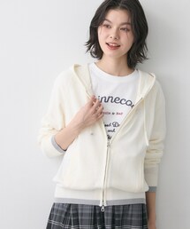 Dessin（デッサン）の「【洗える】リネン混フーデッドパーカー（パーカー）」