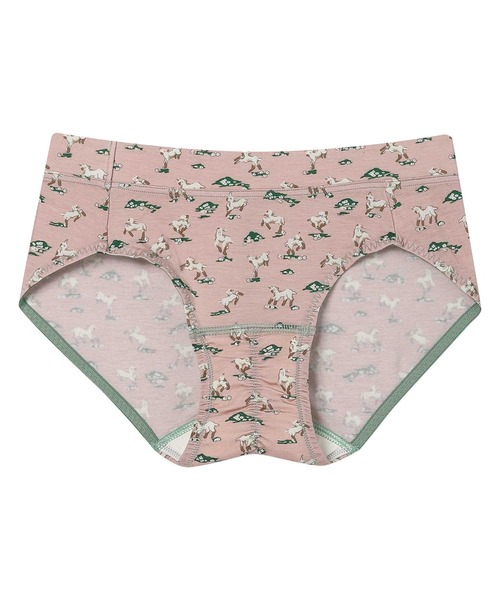 une nana cool(ウンナナクール)の「サニタリーショーツ MADE WITH LIBERTY FABRIC(ショーツ・レディース・クリアイエロー/スモークピンク/グレイッシュブルー/コーラル・M/L)」の3枚目の写真