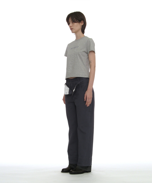 PARTIMENTO WOMEN(パルティメントウィメン)の「DBRプリントリラックスドT_メランジ(Tシャツ/カットソー・レディース・その他・SMALL/MEDIUM)」の5枚目の写真