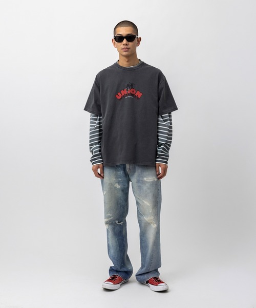 UNION（UNION TOKYO）（ユニオン）の「UNION TOKYO  REPUBLIC TEE  ユニオントーキョー Tシャツ（Tシャツ/カットソー・メンズ・ホワイト/ブラック・XXL/XL/L/M/S）」の7枚目の写真