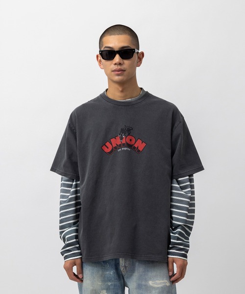UNION（UNION TOKYO）（ユニオン）の「UNION TOKYO  REPUBLIC TEE  ユニオントーキョー Tシャツ（Tシャツ/カットソー・メンズ・ホワイト/ブラック・XXL/XL/L/M/S）」の9枚目の写真