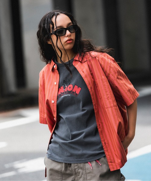 UNION(UNION TOKYO)(ユニオン)の「UNION TOKYO REPUBLIC TEE ユニオントーキョー Tシャツ(Tシャツ/カットソー・メンズ・ホワイト/ブラック・XXL/XL/L/M/S)」の4枚目の写真