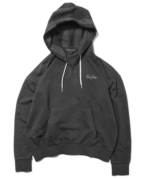 MID WEIGHT HENLEY HOODIE（パーカー）｜BEN DAVIS（ベンデイビス）の
