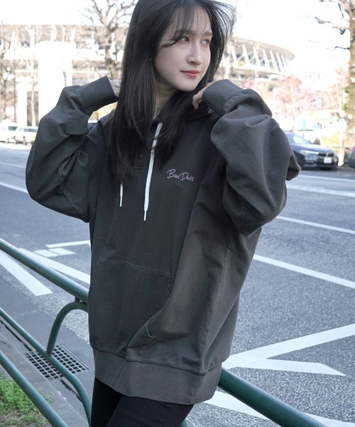MID WEIGHT HENLEY HOODIE（パーカー）｜BEN DAVIS（ベンデイビス）の