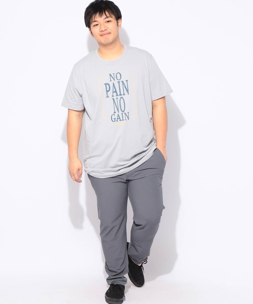 UNDER ARMOUR(アンダーアーマー)の「Tシャツ 半袖 PERF COTTON GRAPHIC SS メンズ 大きいサイズ LOOSE パフォーマンスコットン グラフィック プリント クルーネック カットソー UNDER ARMOUR (アンダーアーマー)(Tシャツ/カットソー・メンズ・グレー/ブルー・3XL/4XL/5XL)」の6枚目の写真