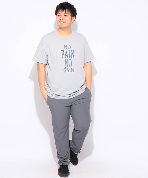 UNDER ARMOUR(アンダーアーマー)の「Tシャツ 半袖 PERF COTTON GRAPHIC SS メンズ 大きいサイズ LOOSE パフォーマンスコットン グラフィック プリント クルーネック カットソー UNDER ARMOUR (アンダーアーマー)(Tシャツ/カットソー・メンズ・グレー/ブルー・3XL/4XL/5XL)」の7枚目の写真