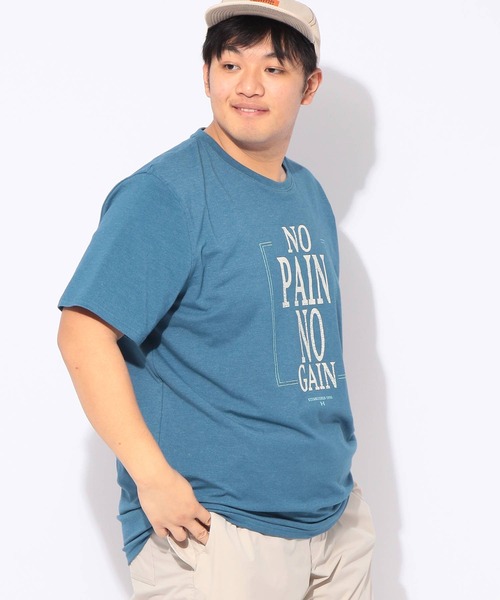 UNDER ARMOUR(アンダーアーマー)の「Tシャツ 半袖 PERF COTTON GRAPHIC SS メンズ 大きいサイズ LOOSE パフォーマンスコットン グラフィック プリント クルーネック カットソー UNDER ARMOUR (アンダーアーマー)(Tシャツ/カットソー・メンズ・グレー/ブルー・3XL/4XL/5XL)」の11枚目の写真