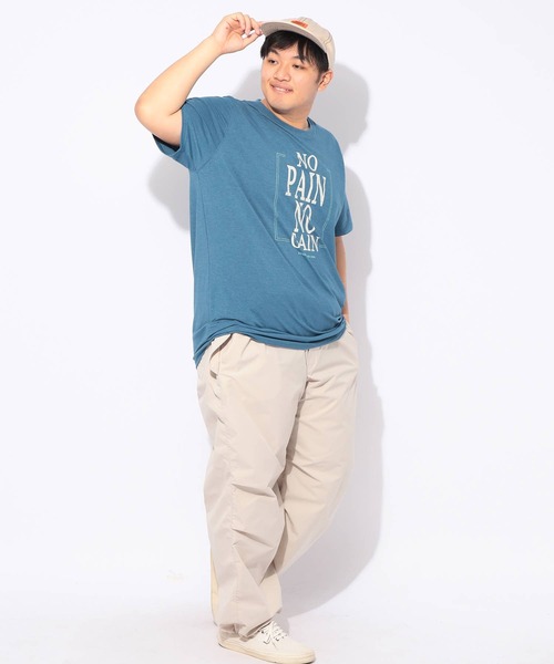 UNDER ARMOUR(アンダーアーマー)の「Tシャツ 半袖 PERF COTTON GRAPHIC SS メンズ 大きいサイズ LOOSE パフォーマンスコットン グラフィック プリント クルーネック カットソー UNDER ARMOUR (アンダーアーマー)(Tシャツ/カットソー・メンズ・グレー/ブルー・3XL/4XL/5XL)」の12枚目の写真