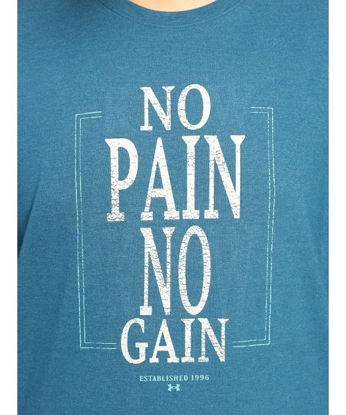 UNDER ARMOUR(アンダーアーマー)の「Tシャツ 半袖 PERF COTTON GRAPHIC SS メンズ 大きいサイズ LOOSE パフォーマンスコットン グラフィック プリント クルーネック カットソー UNDER ARMOUR (アンダーアーマー)(Tシャツ/カットソー・メンズ・グレー/ブルー・3XL/4XL/5XL)」の17枚目の写真