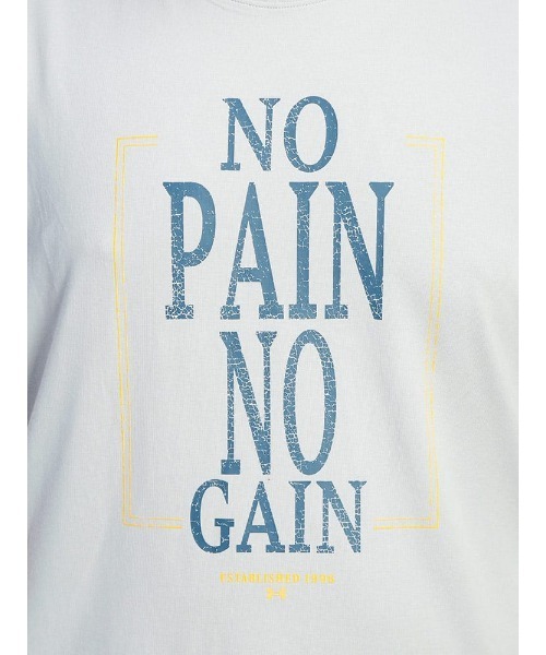 UNDER ARMOUR(アンダーアーマー)の「Tシャツ 半袖 PERF COTTON GRAPHIC SS メンズ 大きいサイズ LOOSE パフォーマンスコットン グラフィック プリント クルーネック カットソー UNDER ARMOUR (アンダーアーマー)(Tシャツ/カットソー・メンズ・グレー/ブルー・3XL/4XL/5XL)」の16枚目の写真
