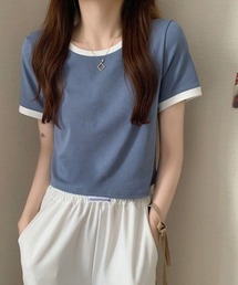 シンプルリンガーミニTシャツ/半袖