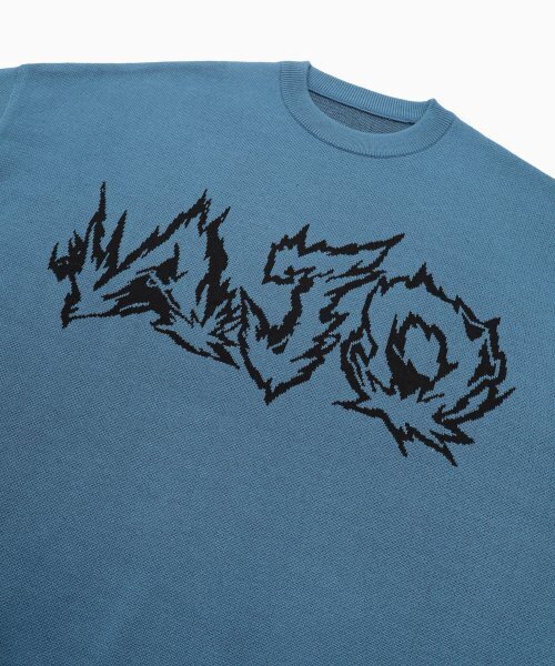 AJOBYAJO（アジョバイアジョ）の「Eenergie AJO Sweater [SKY BLUE]（ニット/セーター・レディース・その他・L/XL）」の2枚目の写真