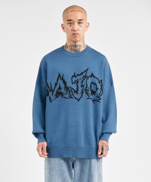 AJOBYAJO（アジョバイアジョ）の「Eenergie AJO Sweater [SKY BLUE]（ニット/セーター・レディース・その他・L/XL）」の5枚目の写真