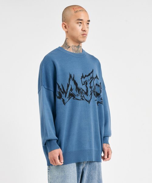 AJOBYAJO（アジョバイアジョ）の「Eenergie AJO Sweater [SKY BLUE]（ニット/セーター・レディース・その他・L/XL）」の6枚目の写真