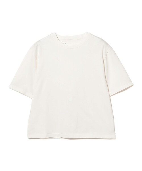 EFFE BEAMS(エッフェビームス)の「three dots / スビン クルーネック Tシャツ(Tシャツ/カットソー・レディース・ホワイト・ONE SIZE)」の7枚目の写真