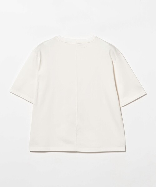 EFFE BEAMS(エッフェビームス)の「three dots / スビン クルーネック Tシャツ(Tシャツ/カットソー・レディース・ホワイト・ONE SIZE)」の5枚目の写真