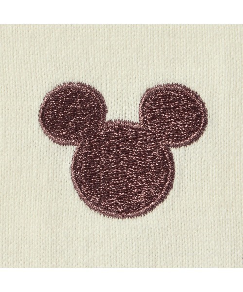 Disney（ディズニー）の「ミッキーモチーフのパネルボーダーチュニック（チュニック・レディース・ブラウン系その他/ブルー系・3L/LL/L/M/S）」の4枚目の写真