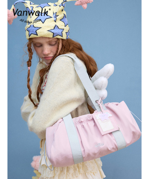 VANWALK（バンウォーク）の「Aura Tote bag [Pink]（トートバッグ・レディース・ホワイト/ピンク・FREE）」の5枚目の写真
