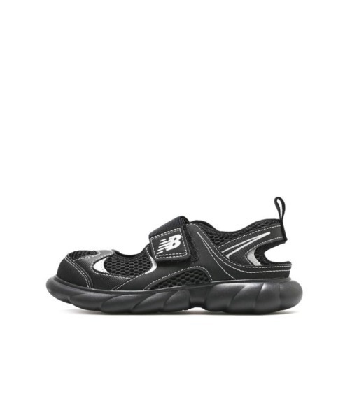 NEW BALANCE(ニューバランス)の「NEW BALANCE ニューバランス 17-21 P230 2J4(M) P230 P230 2J4 BLACK(2J4)(サンダル・キッズ・ブラック・17/21/20/19/18)」の1枚目の写真