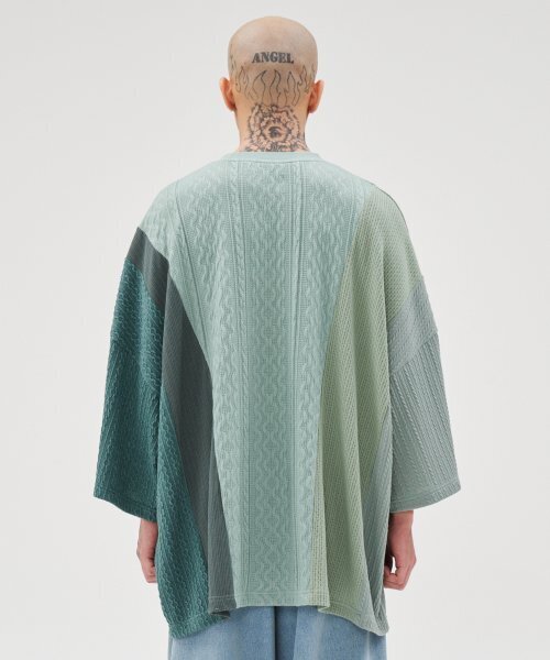 AJOBYAJO（アジョバイアジョ）の「Knit Mixed Wide Top [MINT]（Tシャツ/カットソー・レディース・その他・LARGE）」の9枚目の写真