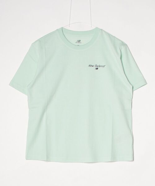 NEW BALANCE（ニューバランス）の「【別注】ニューバランス New Balance HomeSweetHomeTShirt 限定コラボ（Tシャツ/カットソー・レディース・グリーン/ダークグレー/アイボリー・S/M/L/XL）」の12枚目の写真