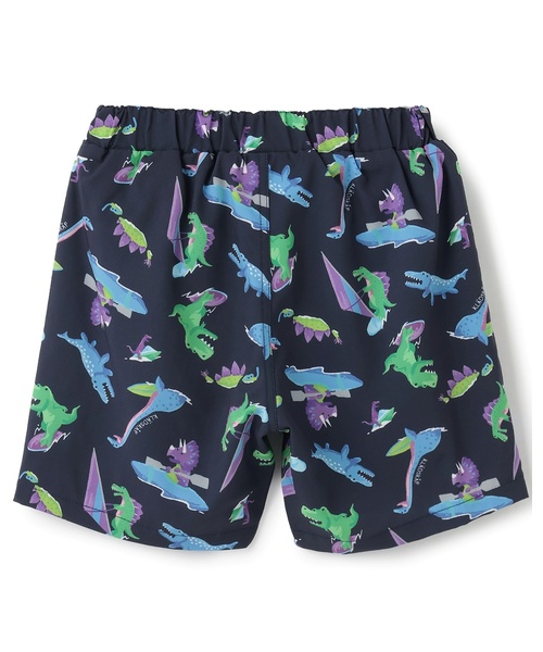 kladskap(クレードスコープ)の「【SWIM】恐竜柄スイムパンツ【UVカット】(水着・キッズ・ネイビー・S(90-100cm)/M(105-115cm)/L(120-130cm))」の2枚目の写真