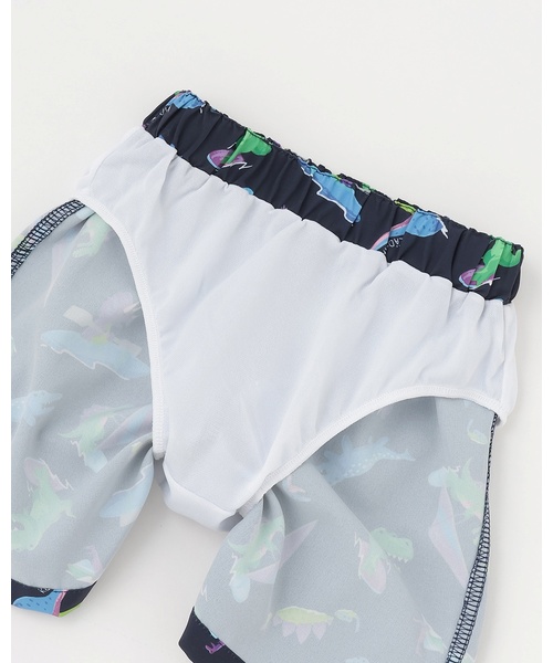 kladskap(クレードスコープ)の「【SWIM】恐竜柄スイムパンツ【UVカット】(水着・キッズ・ネイビー・S(90-100cm)/M(105-115cm)/L(120-130cm))」の5枚目の写真