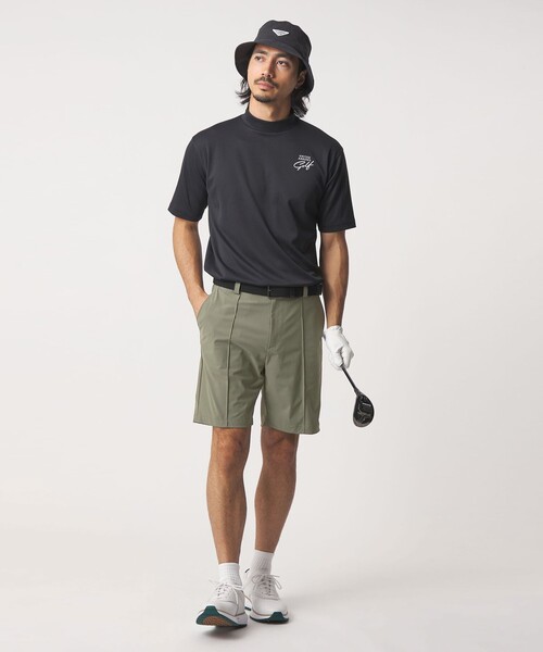 UNITED ARROWS GOLF(ユナイテッドアローズゴルフ)の「メンズ ノープリーツ ショートパンツ/2WAYストレッチ UV 接触冷感(その他パンツ・メンズ・オリーブ/ネイビー・M/L/XL)」の10枚目の写真