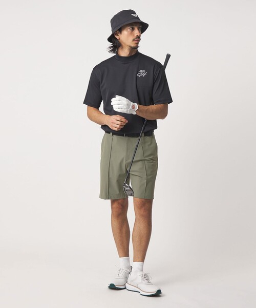 UNITED ARROWS GOLF(ユナイテッドアローズゴルフ)の「メンズ ノープリーツ ショートパンツ/2WAYストレッチ UV 接触冷感(その他パンツ・メンズ・オリーブ/ネイビー・M/L/XL)」の11枚目の写真