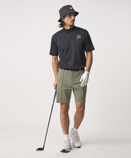 UNITED ARROWS GOLF(ユナイテッドアローズゴルフ)の「メンズ ノープリーツ ショートパンツ/2WAYストレッチ UV 接触冷感(その他パンツ・メンズ・オリーブ/ネイビー・M/L/XL)」の12枚目の写真