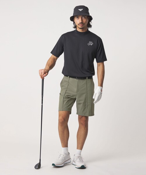 UNITED ARROWS GOLF(ユナイテッドアローズゴルフ)の「メンズ ノープリーツ ショートパンツ/2WAYストレッチ UV 接触冷感(その他パンツ・メンズ・オリーブ/ネイビー・M/L/XL)」の13枚目の写真