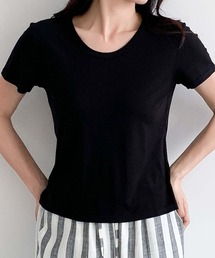 驚くほど伸びる上質素材Tシャツ(M.L)