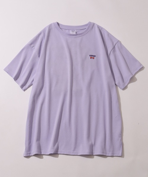 CORPUS SELECT(コーパストーキョー)の「【クレヨンしんちゃん】サガラ刺繍 オーバーサイズ 半袖Tシャツ(Tシャツ/カットソー・レディース・オートミール/ラベンダー/スカイブルー/ブラック・M/L)」の8枚目の写真