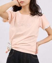 RHINESTONE TEE/ラインストーンTEE