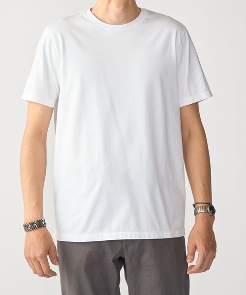 SHIPS(シップス)の「SHIPS:〈MADE IN JAPAN〉スタンダード クルーネック Tシャツ(Tシャツ/カットソー・メンズ・ホワイト/ライトグレー/ロイヤルブルー/ネイビー/グレー・SMALL/LARGE/X-LARGE/MEDIUM)」の1枚目の写真