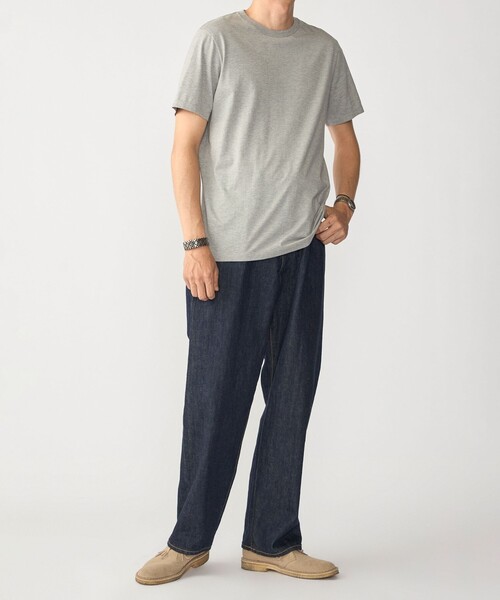 SHIPS(シップス)の「SHIPS:〈MADE IN JAPAN〉スタンダード クルーネック Tシャツ(Tシャツ/カットソー・メンズ・ホワイト/ライトグレー/ロイヤルブルー/ネイビー/グレー・SMALL/LARGE/X-LARGE/MEDIUM)」の6枚目の写真