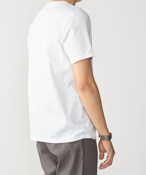 SHIPS(シップス)の「SHIPS:〈MADE IN JAPAN〉スタンダード クルーネック Tシャツ(Tシャツ/カットソー・メンズ・ホワイト/ライトグレー/ロイヤルブルー/ネイビー/グレー・SMALL/LARGE/X-LARGE/MEDIUM)」の14枚目の写真